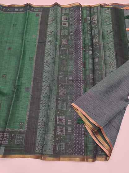 FANCY LENIN SAREE