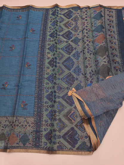 FANCY LENIN SAREE