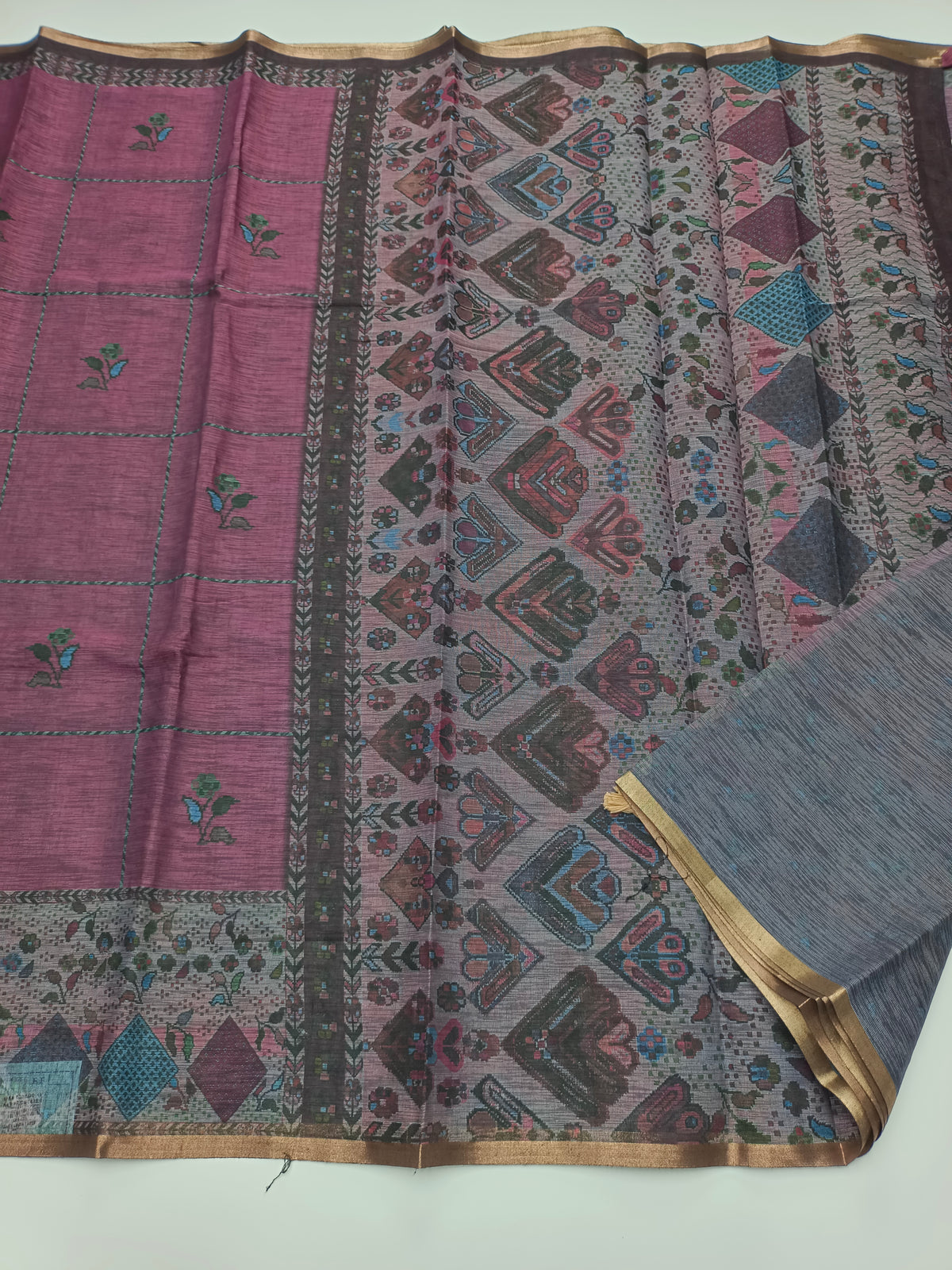 FANCY LENIN SAREE