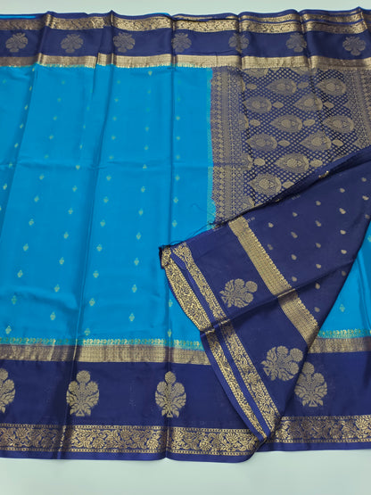 SEMI CREPE SILK SAREE