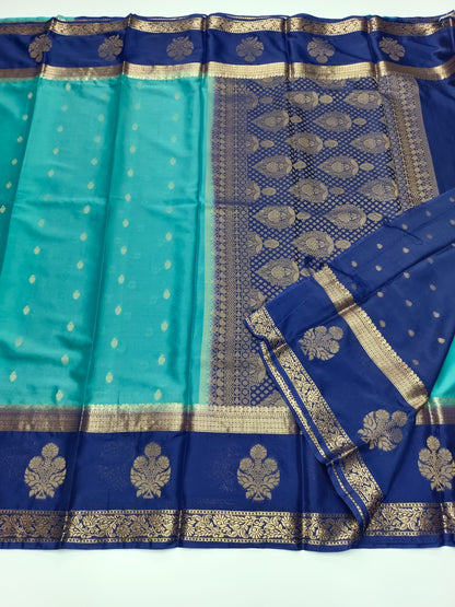 SEMI CREPE SILK SAREE
