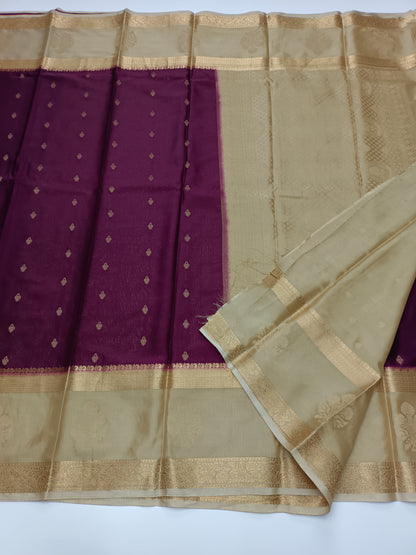 SEMI CREPE SILK SAREE