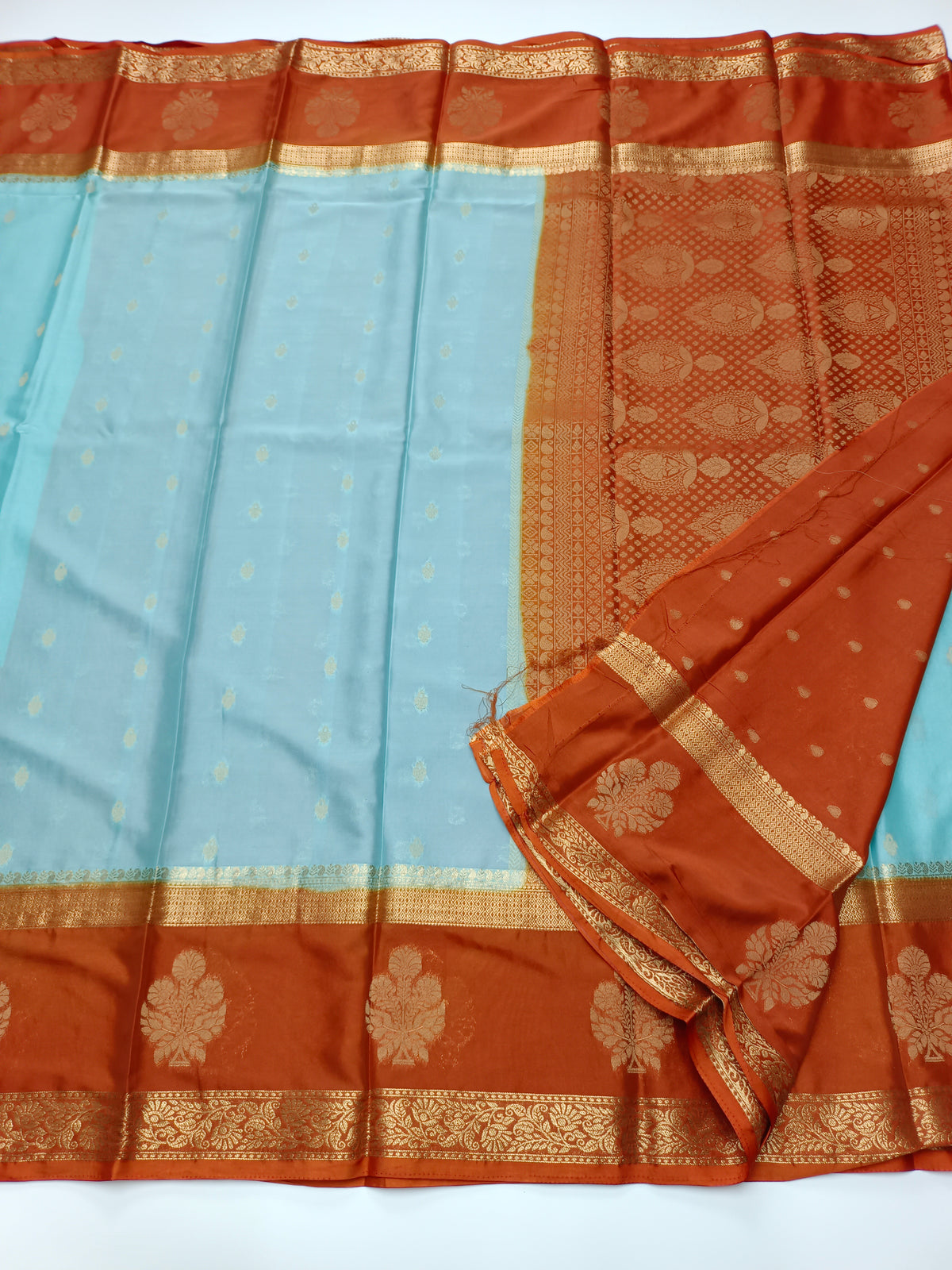 SEMI CREPE SILK SAREE