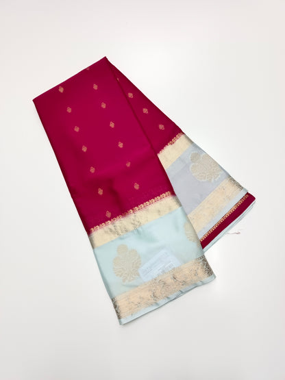 SEMI CREPE SILK SAREE