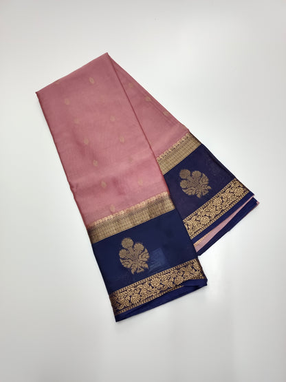 SEMI CREPE SILK SAREE