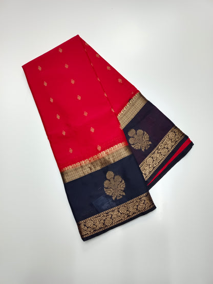 SEMI CREPE SILK SAREE