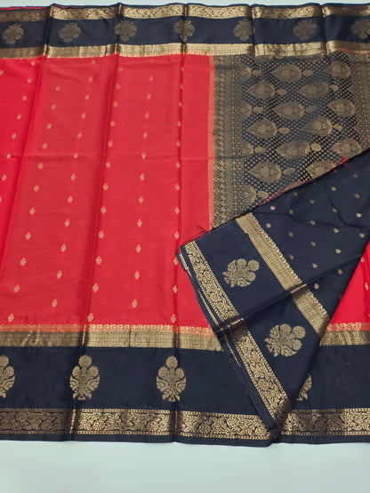 SEMI CREPE SILK SAREE