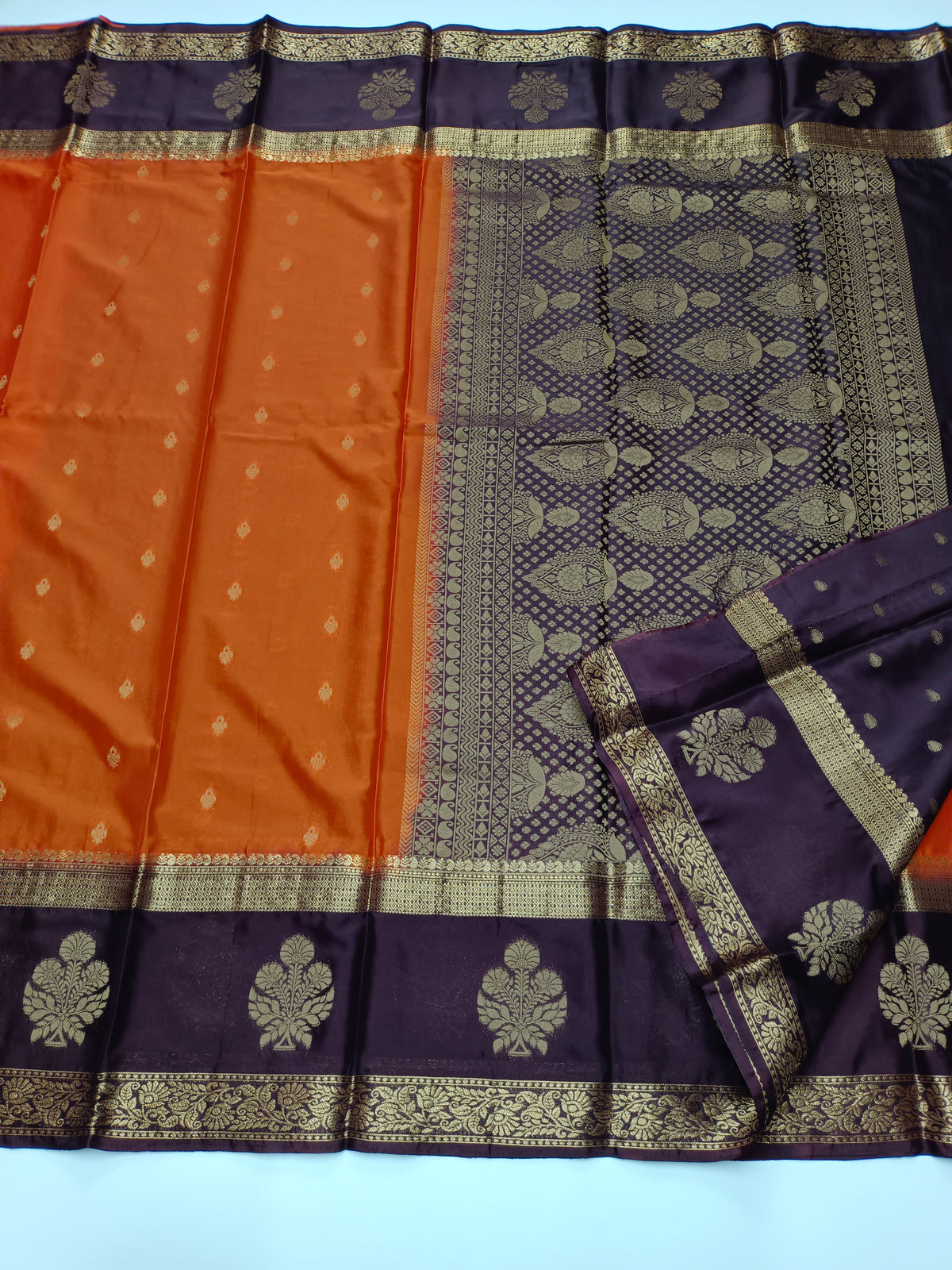 SEMI CREPE SILK SAREE