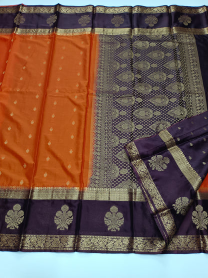 SEMI CREPE SILK SAREE