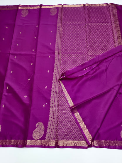 SEMI CREPE SILK SAREE