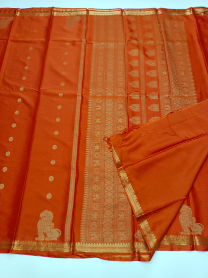 SEMI CREPE SILK SAREE