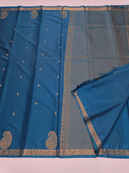 SEMI CREPE SILK SAREE
