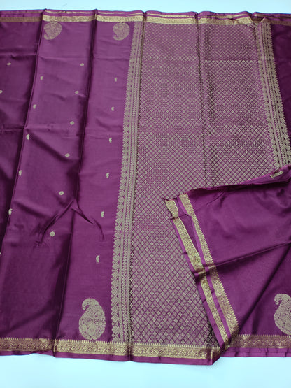 SEMI CREPE SILK SAREE