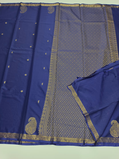 SEMI CREPE SILK SAREE