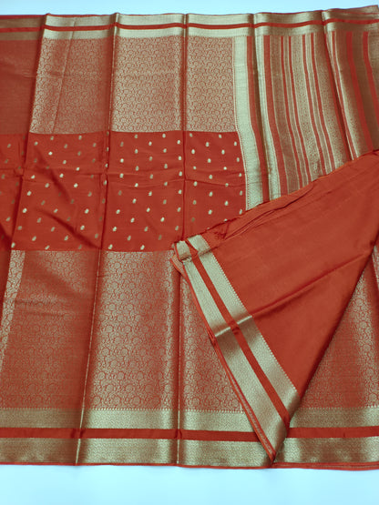 SEMI CREPE SILK SAREE