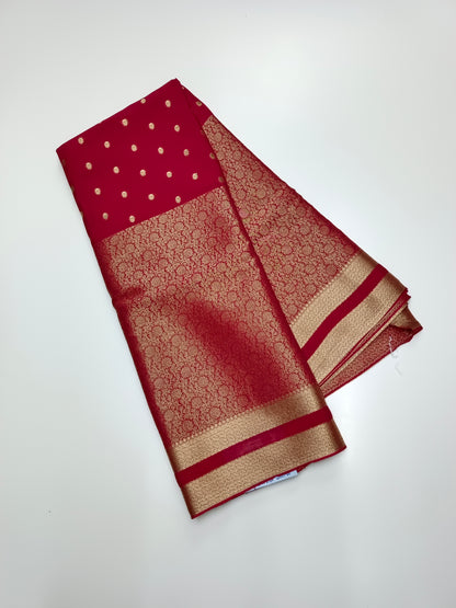SEMI CREPE SILK SAREE