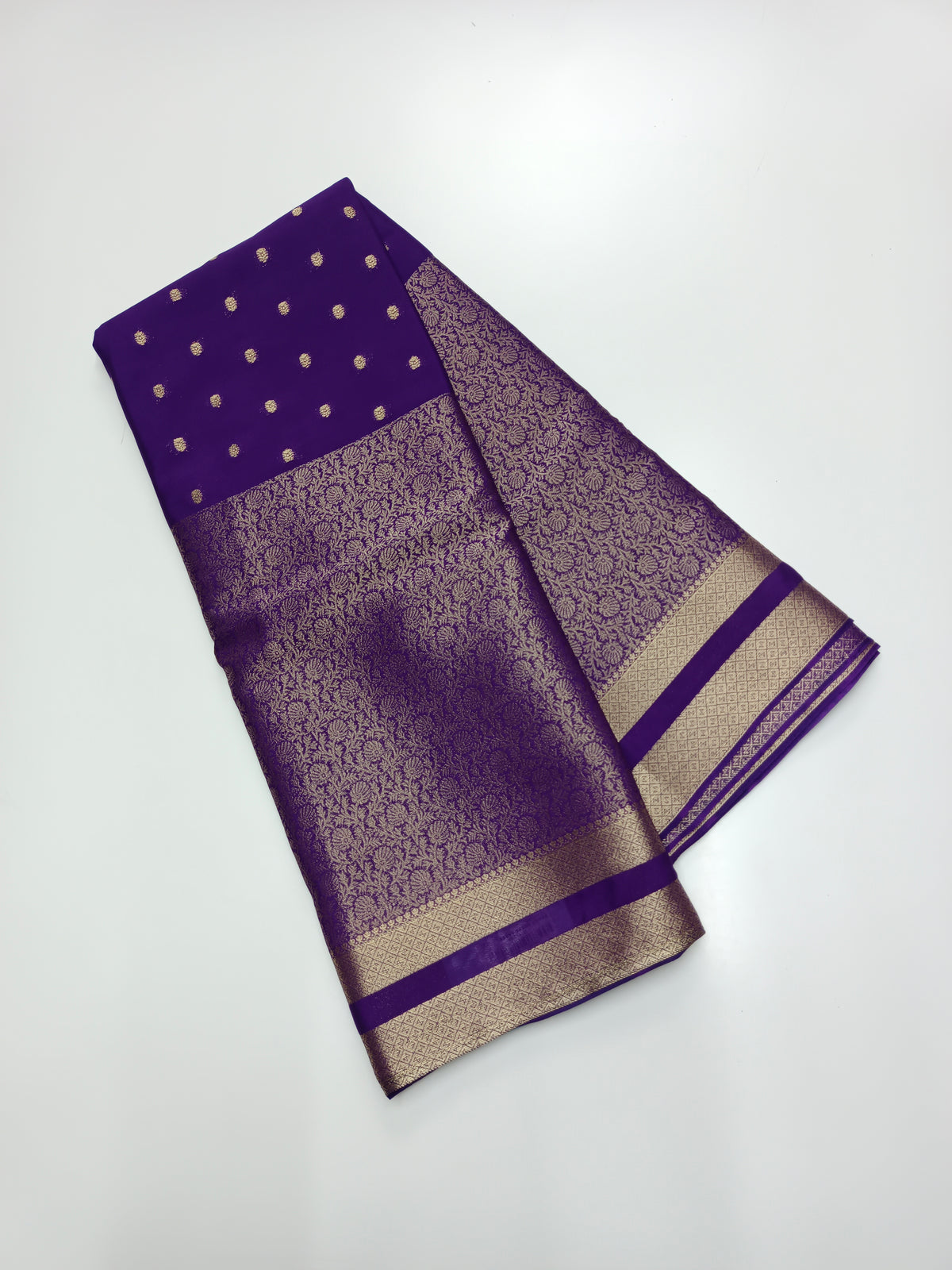 SEMI CREPE SILK SAREE