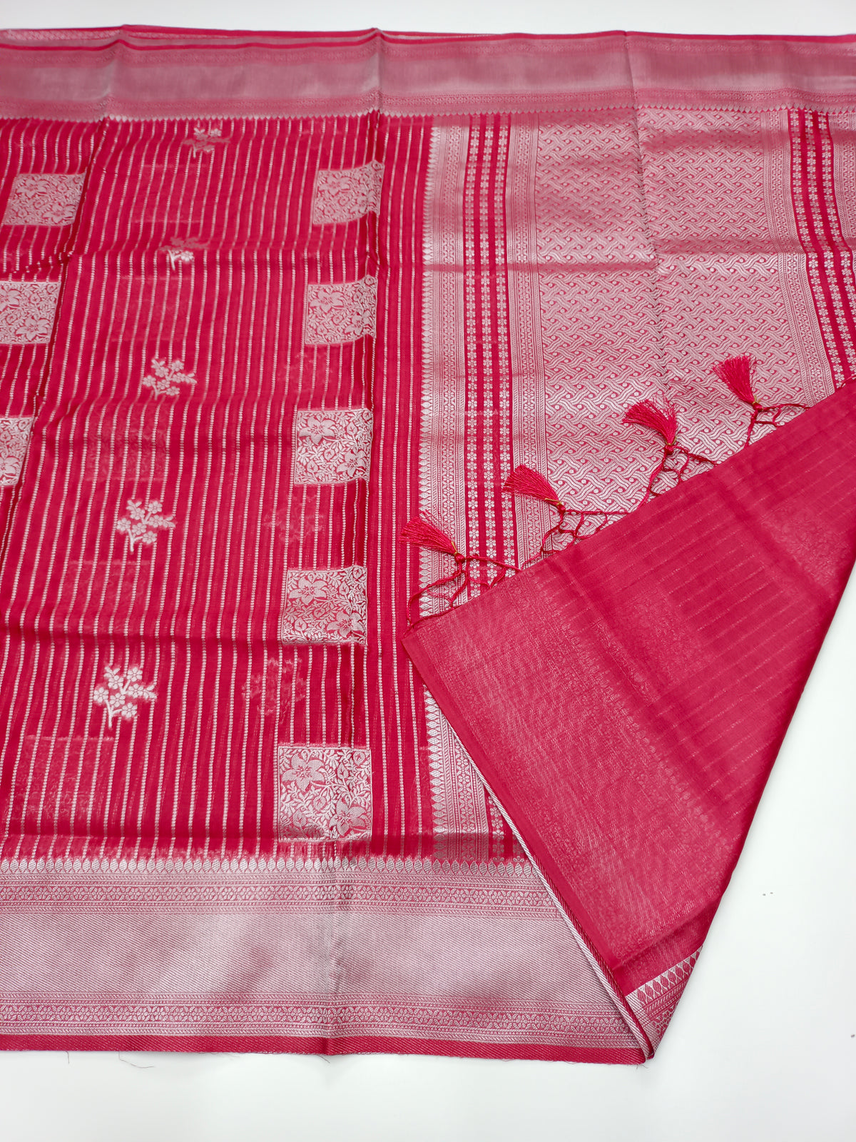 FANCY BAMBOO SILK SAREE