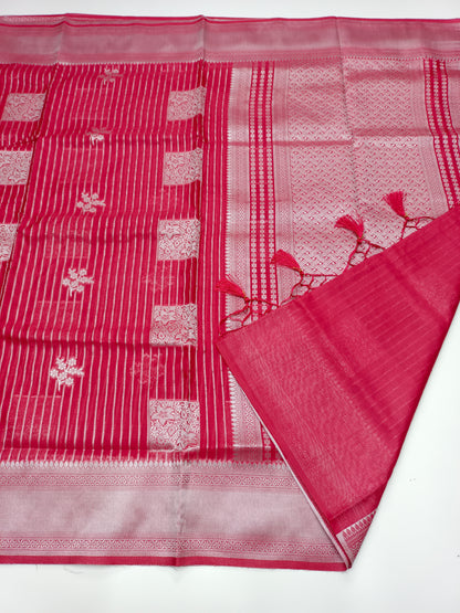 FANCY BAMBOO SILK SAREE