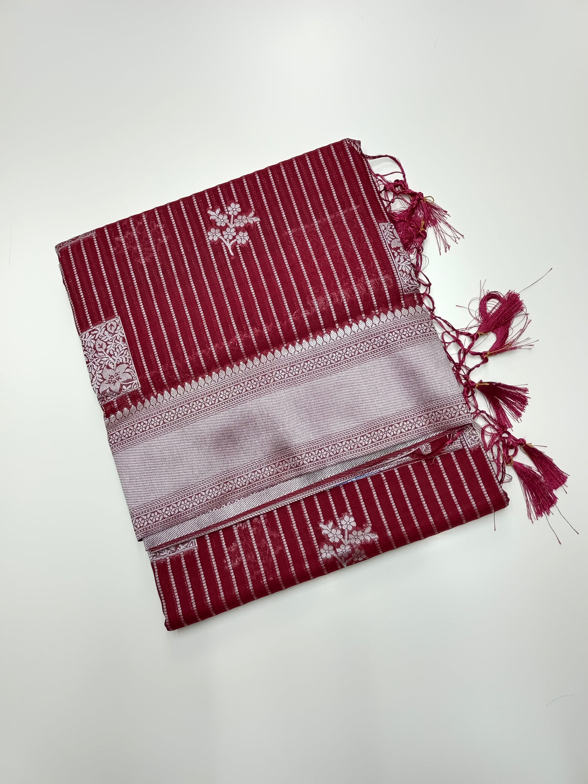 FANCY BAMBOO SILK SAREE