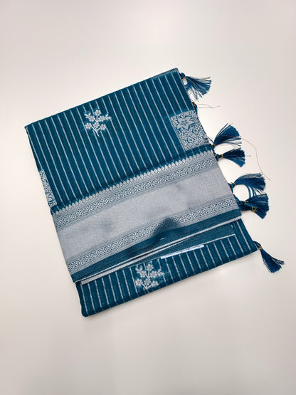 FANCY BAMBOO SILK SAREE