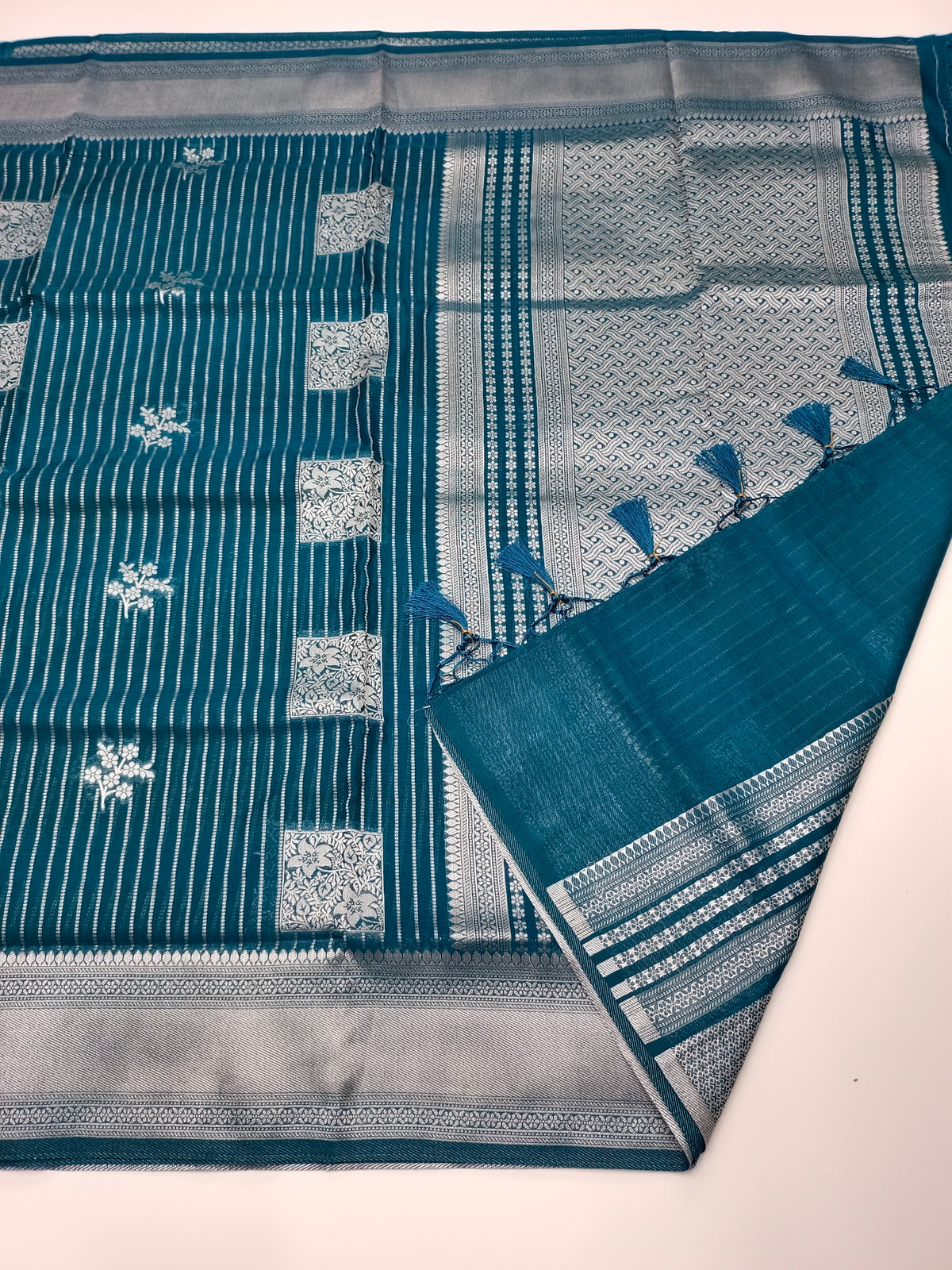 FANCY BAMBOO SILK SAREE