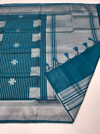 FANCY BAMBOO SILK SAREE