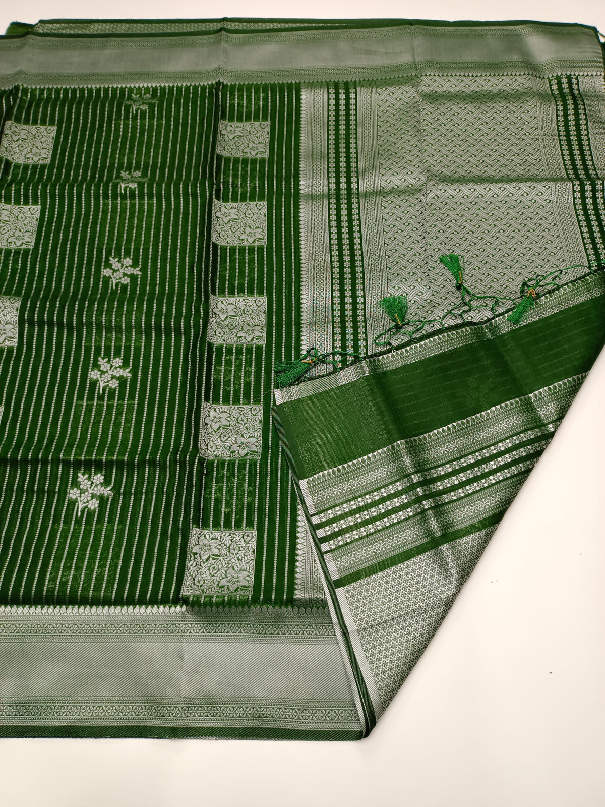 FANCY BAMBOO SILK SAREE