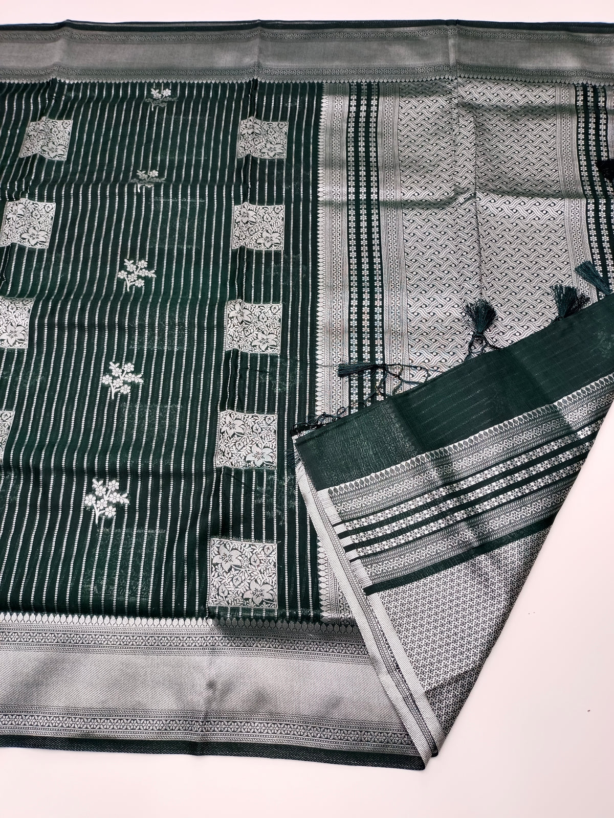 FANCY BAMBOO SILK SAREE