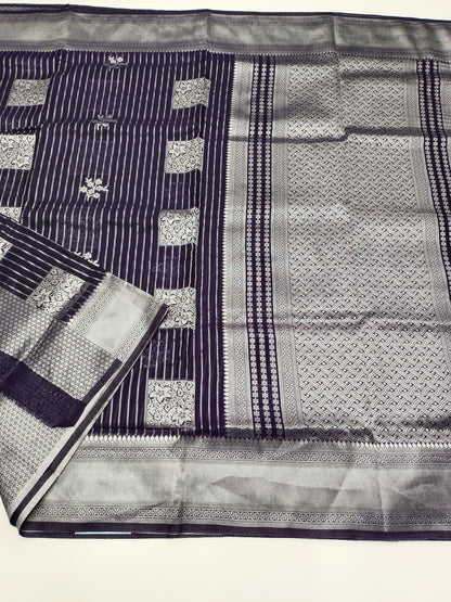 FANCY BAMBOO SILK SAREE