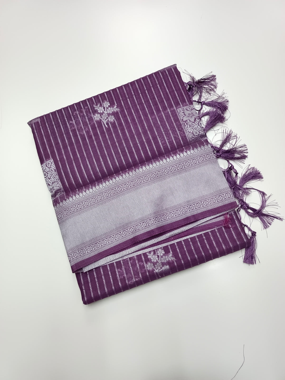 FANCY BAMBOO SILK SAREE
