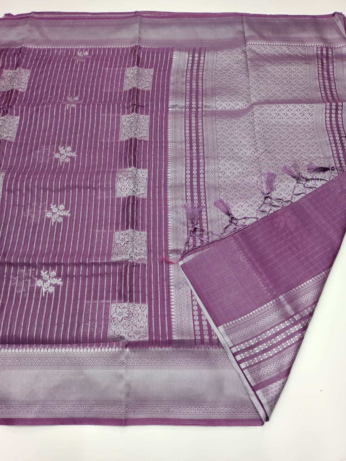 FANCY BAMBOO SILK SAREE
