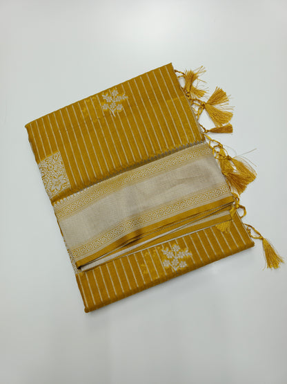 FANCY BAMBOO SILK SAREE