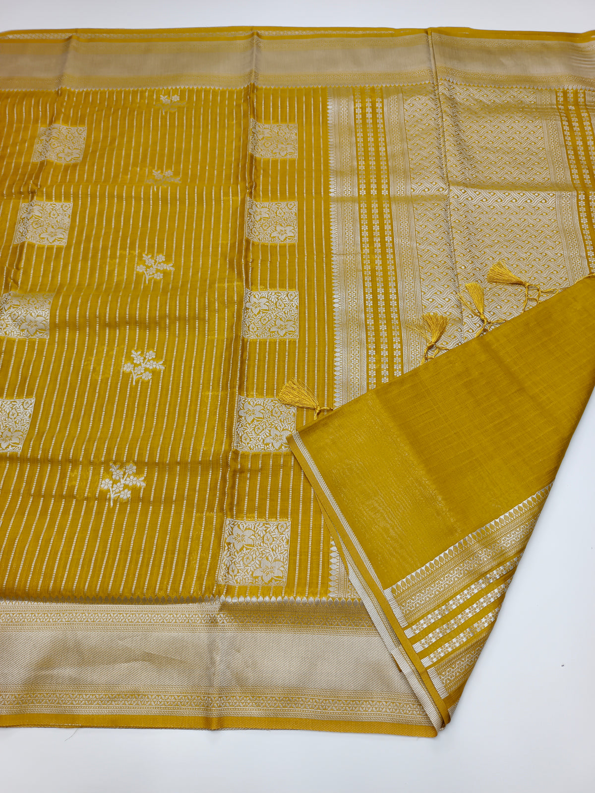 FANCY BAMBOO SILK SAREE