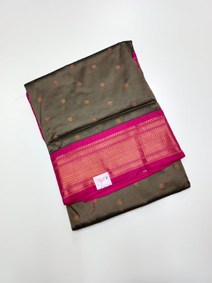 9 YARD ART SILK SAREE