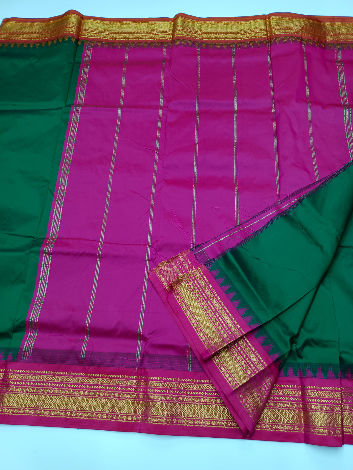 9 YARD ART SILK SAREE