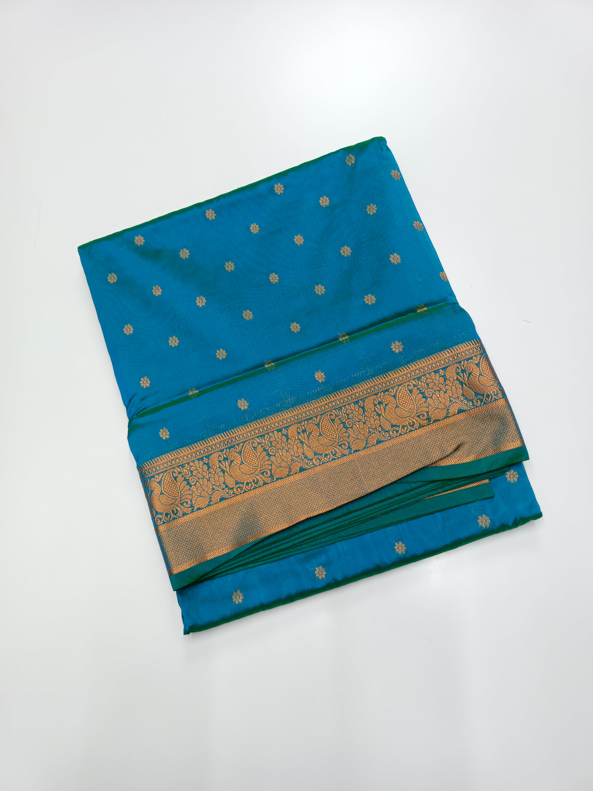 9 YARD ART SILK SAREE