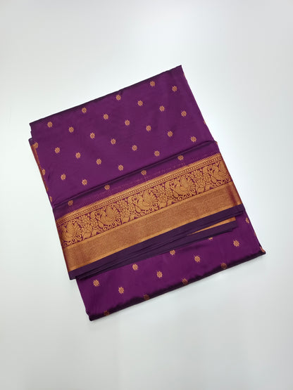 9 YARD ART SILK SAREE