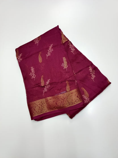 FANCY SYNTHETIC SAREE