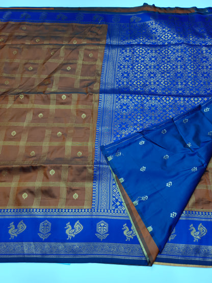 FANCY RAW SILK  SAREE
