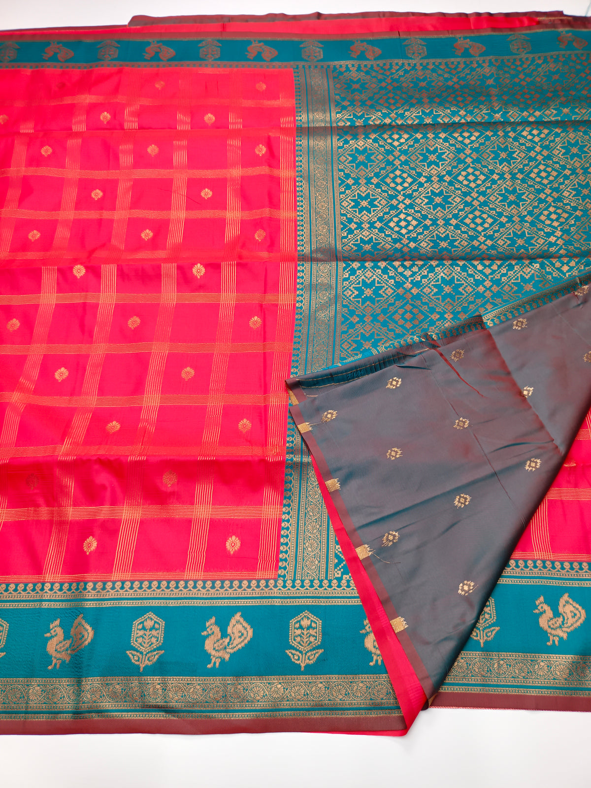 FANCY RAW SILK  SAREE