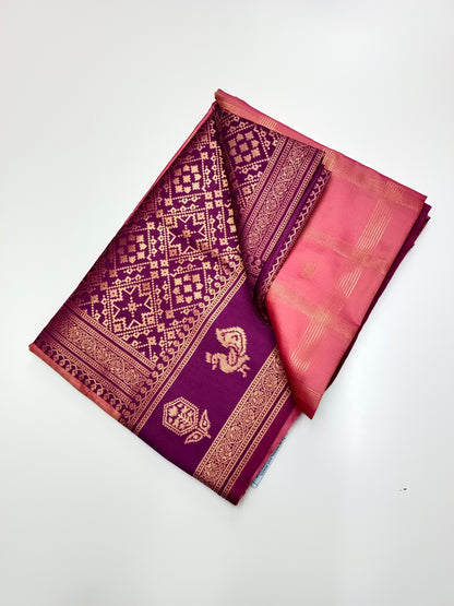 FANCY RAW SILK  SAREE