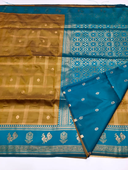 FANCY RAW SILK  SAREE