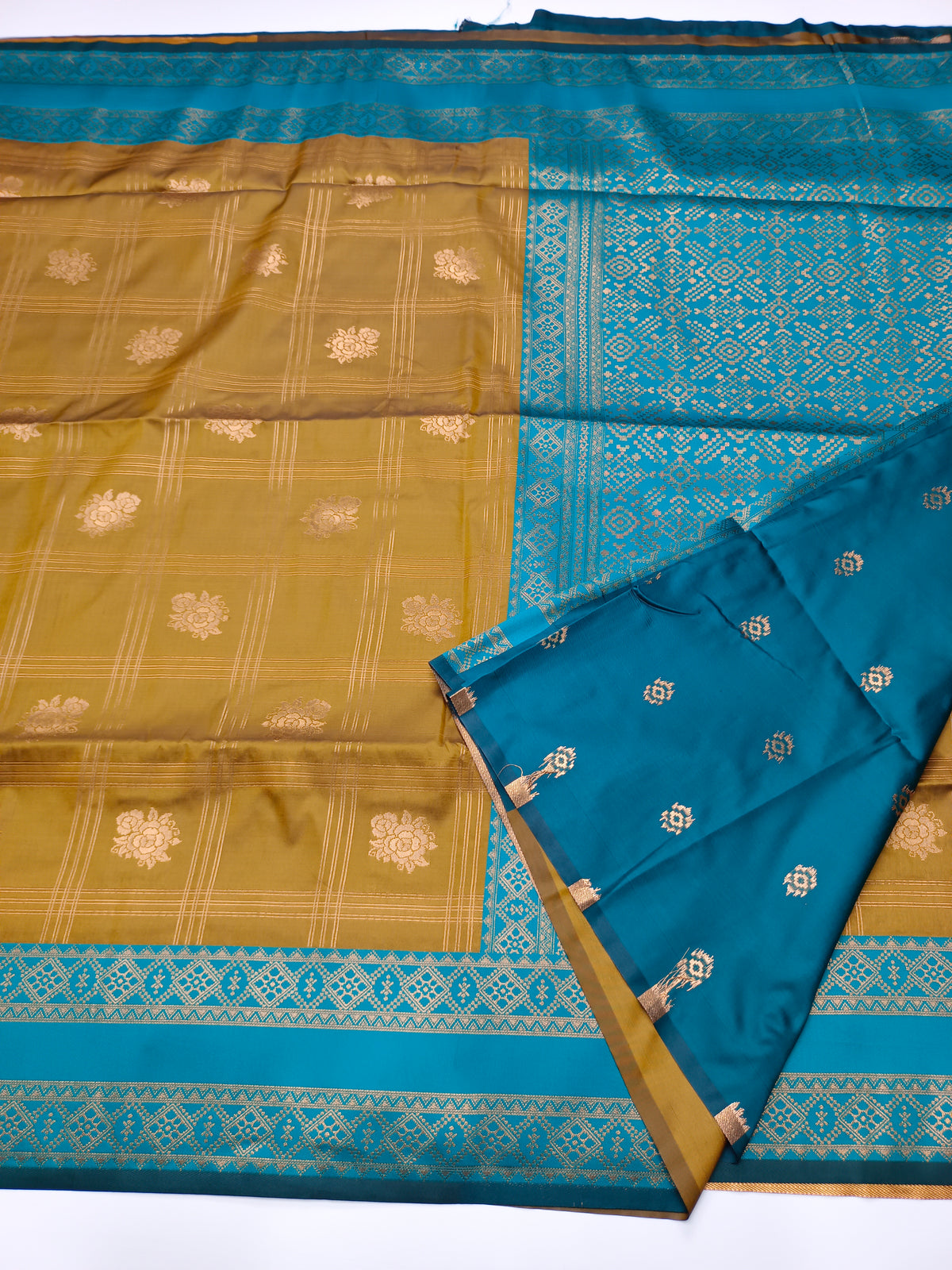 FANCY RAW SILK  SAREE