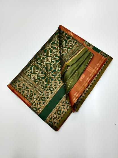 FANCY RAW SILK  SAREE