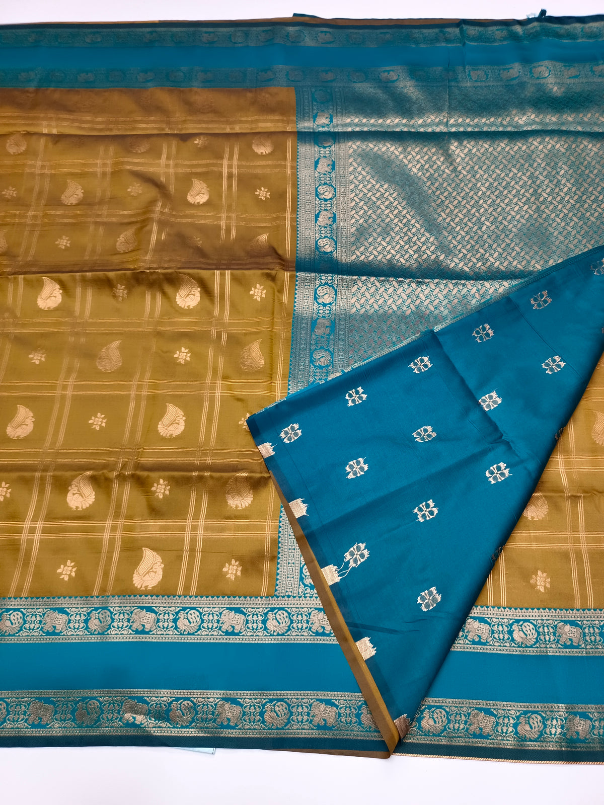 FANCY RAW SILK  SAREE