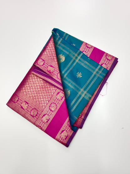 FANCY RAW SILK  SAREE