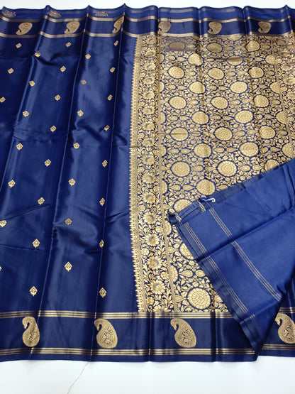 SEMI GAJJI SILK  SAREE