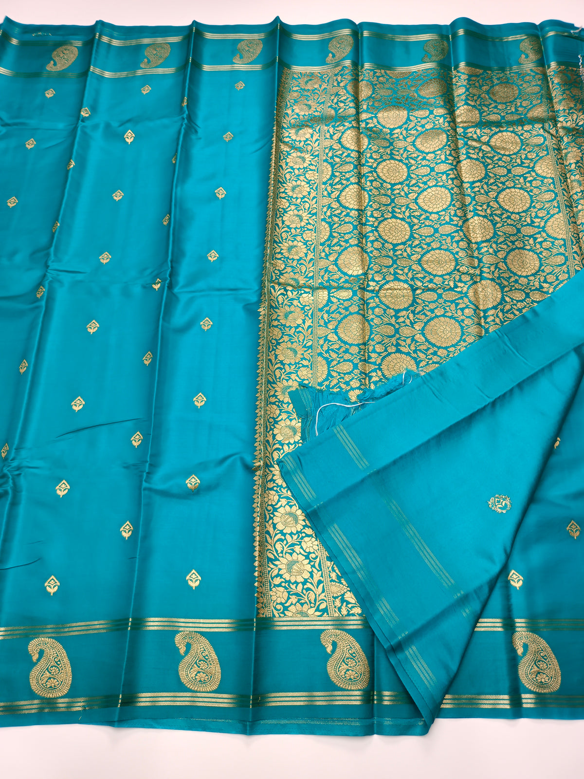 SEMI GAJJI SILK  SAREE