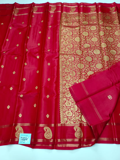SEMI GAJJI SILK  SAREE